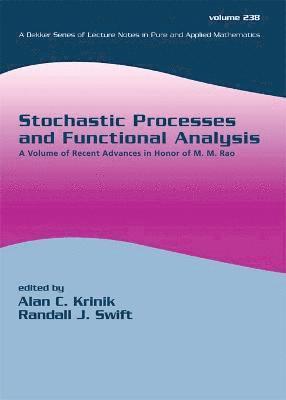 Stochastic Processes and Functional Analysis 1