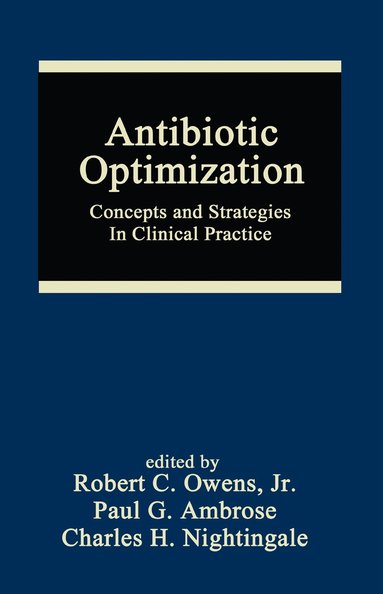 bokomslag Antibiotic Optimization