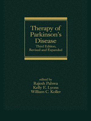 bokomslag Therapy of Parkinson's Disease