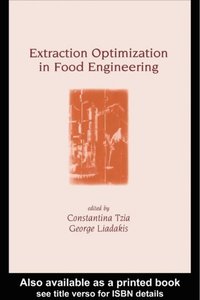 bokomslag Extraction Optimization in Food Engineering