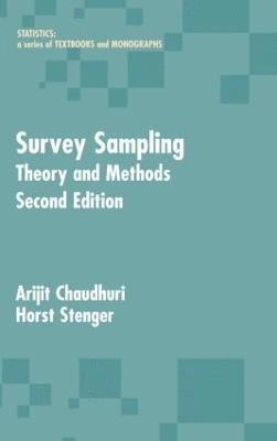 Arijit Chaudhuri, Horst Stenger - Survey Sampling, Inbunden