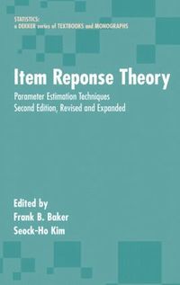 bokomslag Item Response Theory