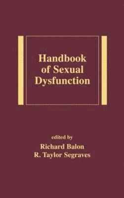 Handbook of Sexual Dysfunction 1