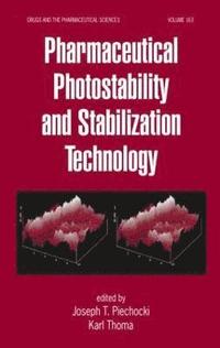 bokomslag Pharmaceutical Photostability and Stabilization Technology