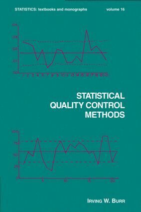 Irving W. Burr - Statistical Quality Control Methods, Inbunden