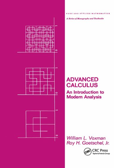Voxman - Advanced Calculus, Inbunden