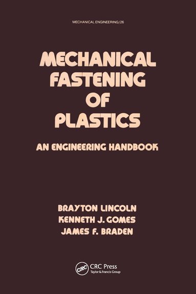 bokomslag Mechanical Fastening of Plastics