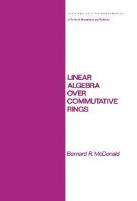 bokomslag Linear Algebra over Commutative Rings