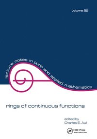 bokomslag Rings of Continuous Function