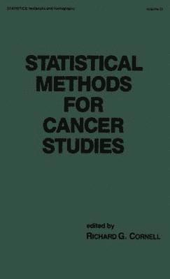 bokomslag Statistical Methods for Cancer Studies