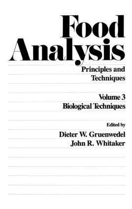 Dieter W. Gruenwedel, John R. Whitaker - Food Analysis, Inbunden