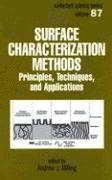 bokomslag Surface Characterization Methods