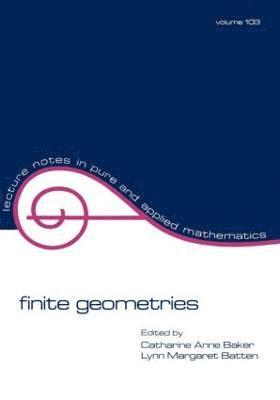 Finite Geometries 1