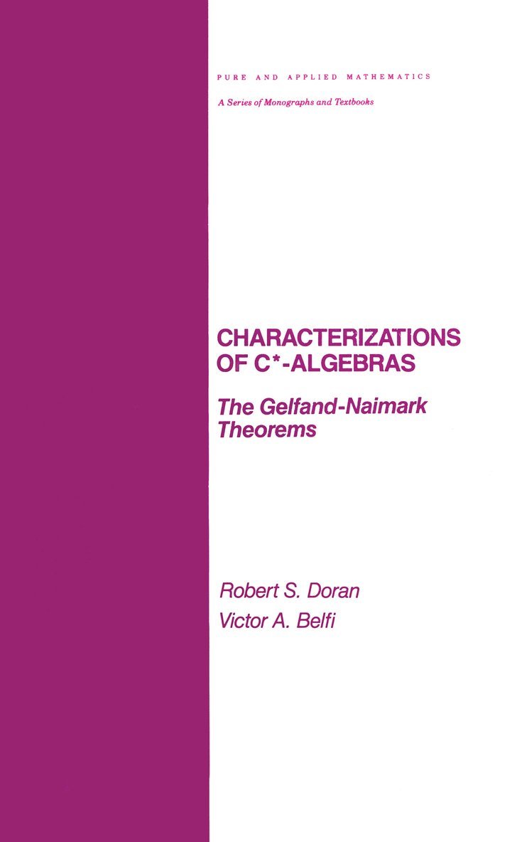 Characterizations of C* Algebras 1