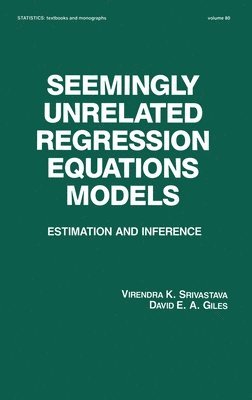 bokomslag Seemingly Unrelated Regression Equations Models