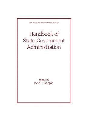 bokomslag Handbook of State Government Administration