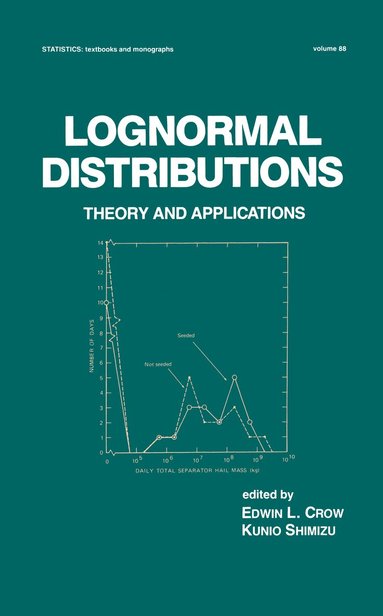 Crow, Edwin L. Crow, Kunio Shimizu - Lognormal Distributions, Inbunden