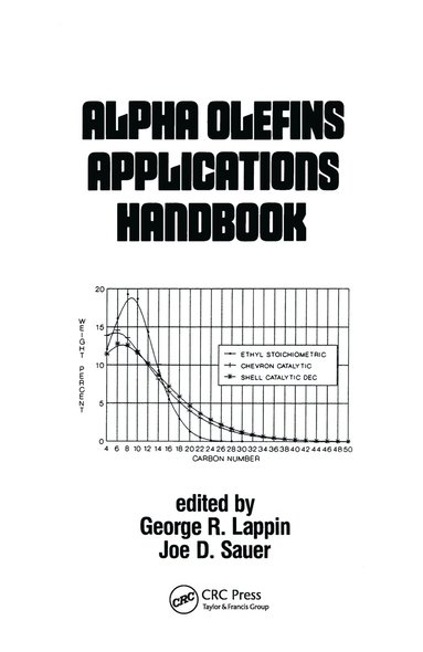 G. R. Lappin, J. D. Sauer, Lappin Lappin, George Lappin - Alpha Olefins Applications Handbook, Inbunden