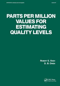 bokomslag Parts per Million Values for Estimating Quality Levels