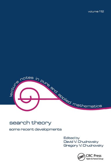D. V. Chudnovsky, G. V. Chudnovsky, Chudnovsky, David V. Chudnovsky, Gregory V. Chudnovsky - Search Theory, Häftad