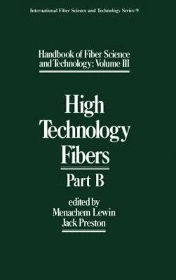 bokomslag Handbook of Fiber Science and Technology Volume 2