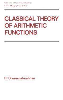 bokomslag Classical Theory of Arithmetic Functions