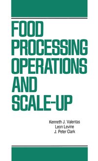 bokomslag Food Processing Operations and Scale-up