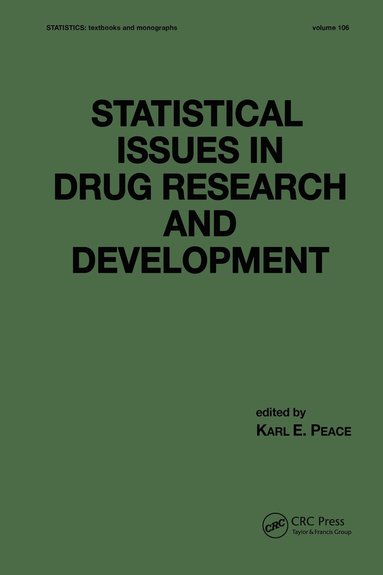 bokomslag Statistical Issues in Drug Research and Development