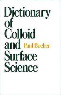 bokomslag Dictionary of Colloid and Surface Science