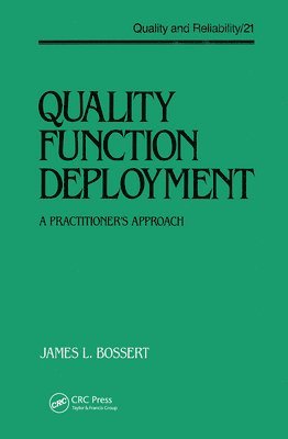 bokomslag Quality Function Deployment