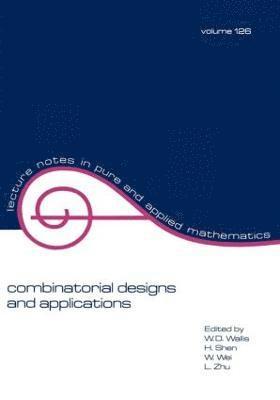 Combinatorial Designs and Applications 1
