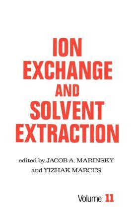 Jacob A. Marinsky, Yitzhak Marcus - Ion Exchange and Solvent Extraction, Inbunden