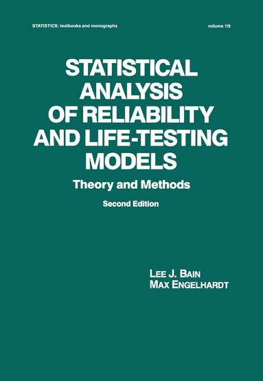 bokomslag Statistical Analysis of Reliability and Life-Testing Models