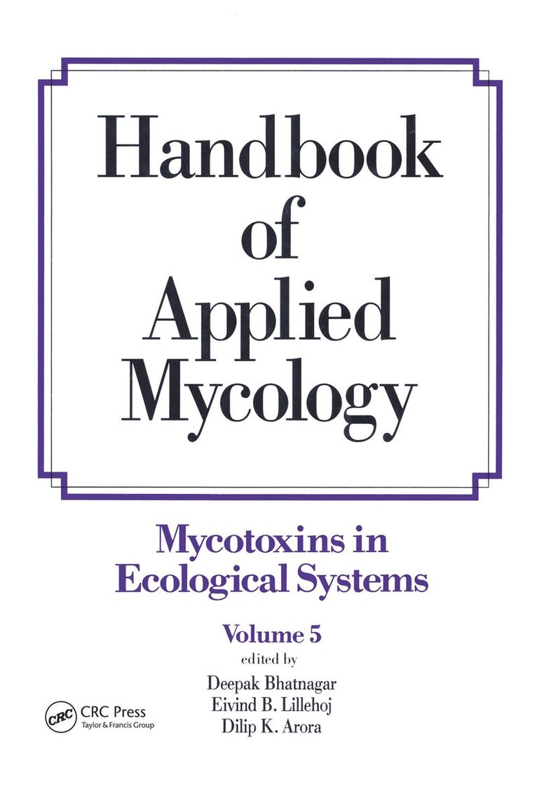 Deepak Bhatnagar, Eivind B. Lillehoj, Dilip K. Arora - Handbook of Applied Mycology, Inbunden