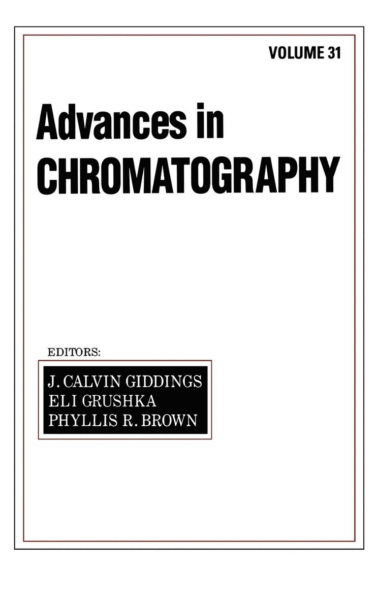 Advances in Chromatography 1