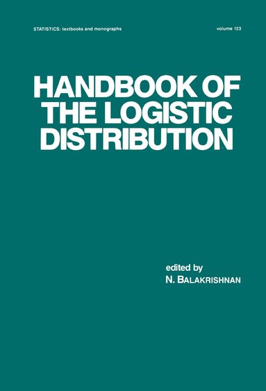 bokomslag Handbook of the Logistic Distribution