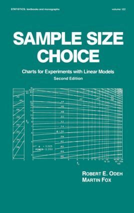 Robert E. Odeh, Martin Fox - Sample Size Choice, Inbunden