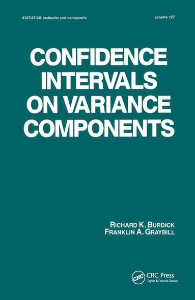 bokomslag Confidence Intervals on Variance Components