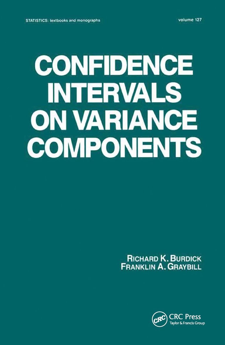 Confidence Intervals on Variance Components