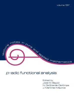 bokomslag p-adic Function Analysis