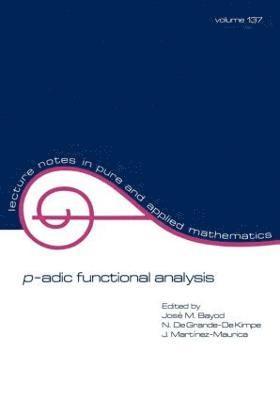 p-adic Function Analysis 1