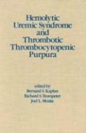 bokomslag Haemolytic Uremic Syndrome and Thrombolic Purpura