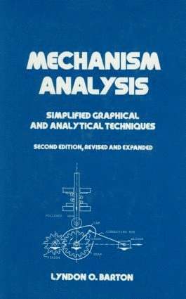 Lyndon O. Barton - Mechanism Analysis, Inbunden