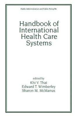 Handbook of International Health Care Systems 1