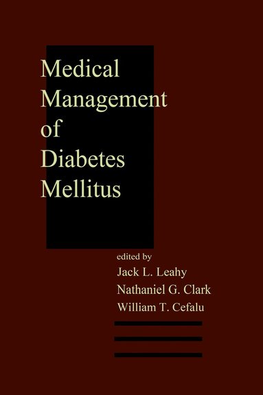 bokomslag Medical Management of Diabetes Mellitus