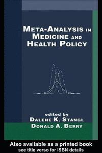 bokomslag Meta-Analysis in Medicine and Health Policy