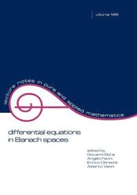 bokomslag Differential Equations in Banach Spaces