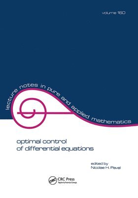 Optimal Control of Differential Equations 1