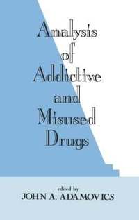 bokomslag Analysis of Addictive and Misused Drugs