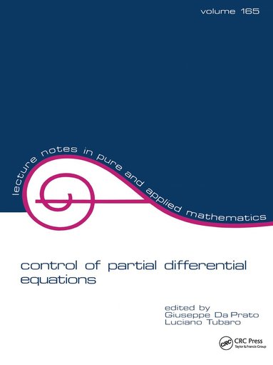 bokomslag Control of Partial Differential Equations